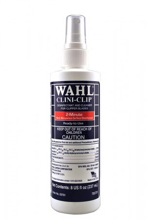 Wahl Clini-clip Clipper spray - Disinfectant and cleaner for clipper blades 03701 1